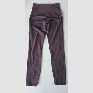 Rare Lululemon Women’s Wunder Under 7/8 Leggings Scatter Floral Adobe Size 6 EUC